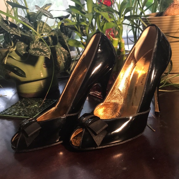 EUC Sz 41 Dolce & Gabbana peep toe - Picture 2 of 8